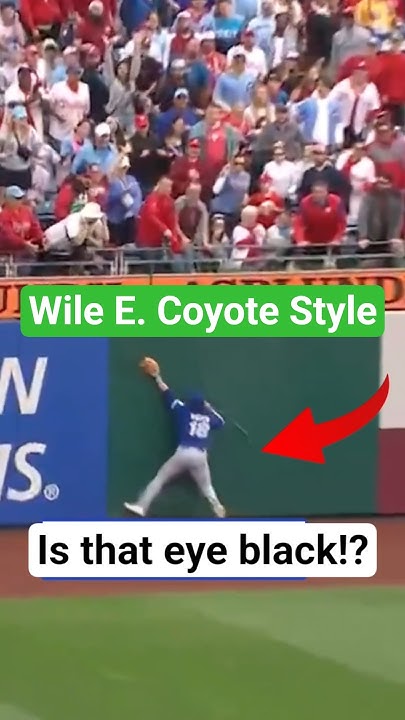 image of Hit The Wall So hard He Left His Make Up #baseball - YouTube