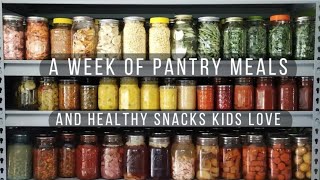 Homestead Pantry Meals From a Family of 10 #threeriverschallenge