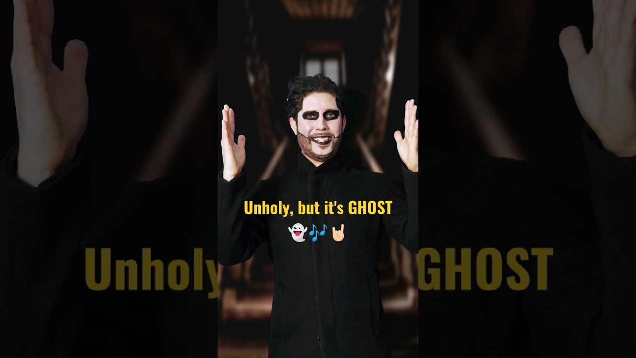 Unholy but it's Ghost 🤘🏻🎶👻 