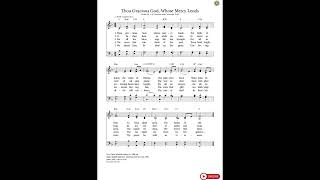 Hymn 1042 - "Thou Gracious God, Whose Mercy Lends"