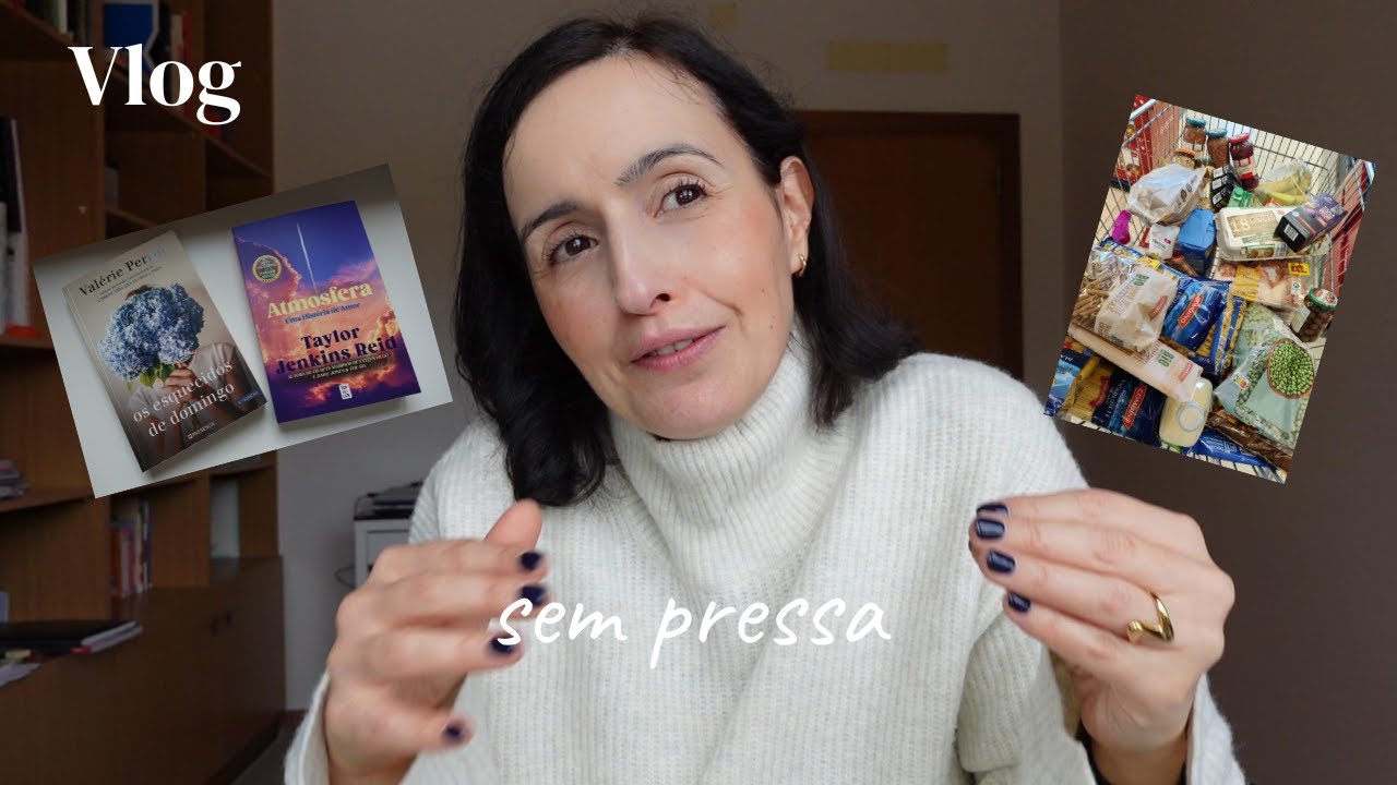 Fechar o capítulo de 25, conversa sobre tudo e nada, começar ano sem pressa, compras de supermercado