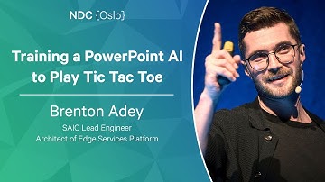 Training a PowerPoint AI to Play Tic Tac Toe - Brenton Adey - NDC Oslo 2023