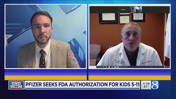 Pfizer submits promising data to FDA from vaccine trial with kids ages 5-11