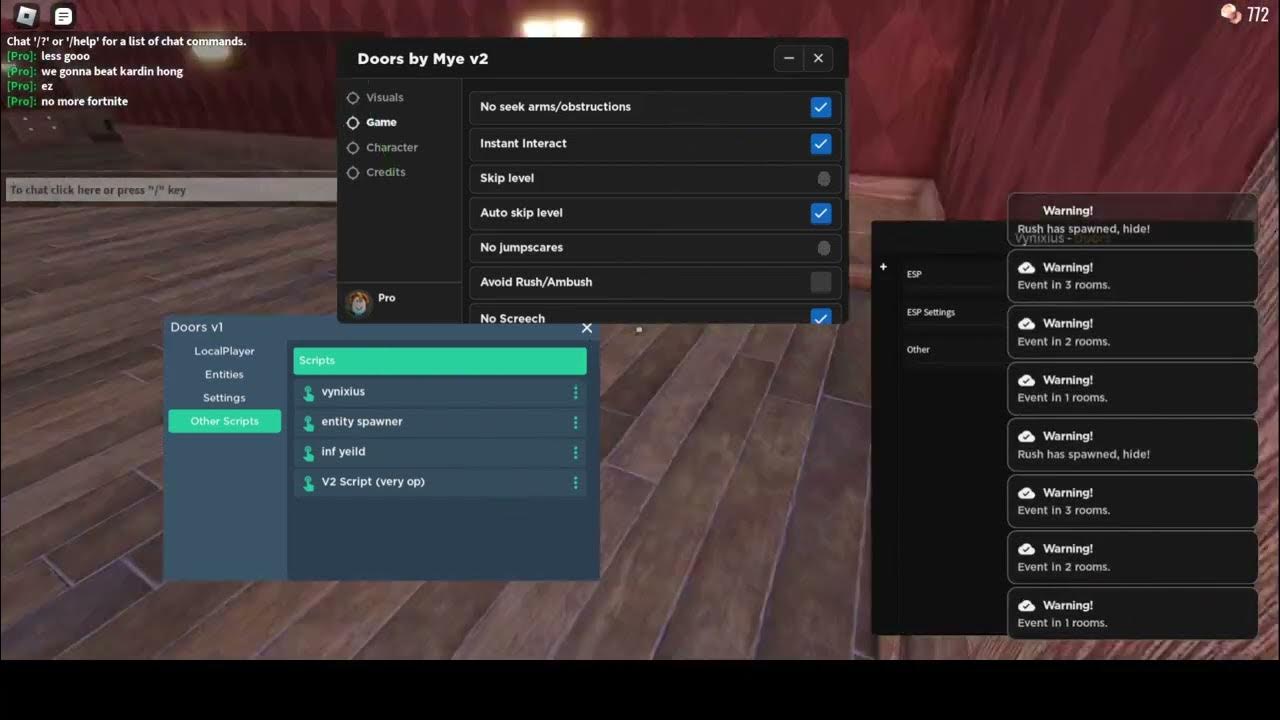 ROBLOX Doors Exploit Speedrun Any 301.395 YouTube