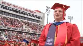 James Szakmary at the Stony Brook University 53rd Commencement