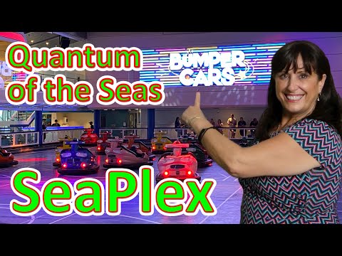 SeaPlex on Royal Caribbean Quantum of the Seas - Home to Bumper Cars, Roller Skates and Laser Tag Video Thumbnail