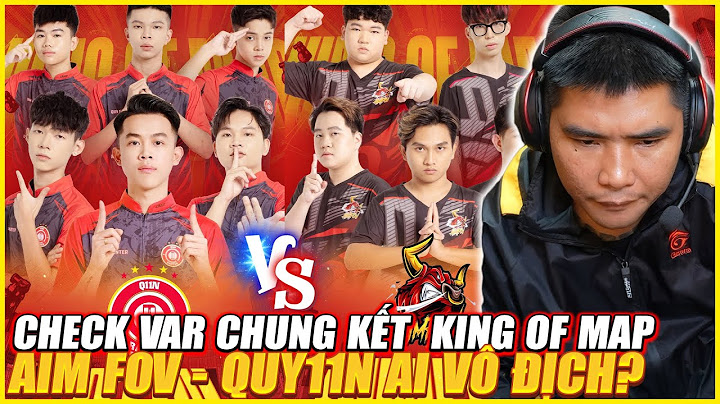 CHECK VAR LẠI CHUNG KẾT FREE FIRE  " KING OF MAP 2025 "   . AIMFOV CHÍNH THỨC PHẠM LUẬT !