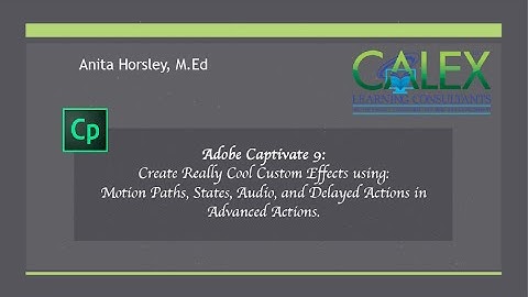 Adobe Captivate 9 Custom Actions in Advanced Actions