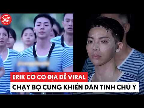 Erik is naturally viral; even just jogging catches everyone's attention #erik