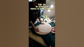 What to know before making your first rug! (Tip 10)