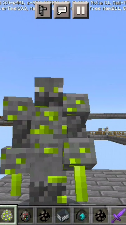 Minecraft  || Minecraft elmend ore golem ❤️ #viral #trending #subscribe #minecraft