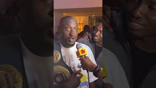 Carter Efe  interview after boxing with Portable. #nigeria# boxing