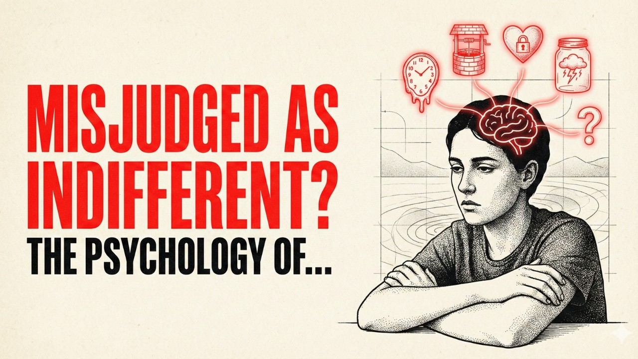 People who are misjudged tend to be indifferent. They possess a rare and exceptional personality.