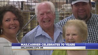 Celebrity Mail carrier celebrates 70 years Profile