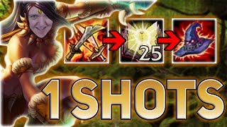 FULL AP NIDALEE JUNGLE IS INSANE! WELCOME TO ONE SHOT CITY - Best Junglers Patch 7.13