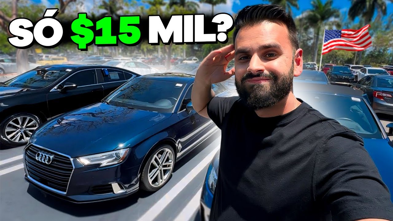 CARRO DE LUXO NOS EUA PELO PREÇO DE CARRO VELHO NO BRASIL