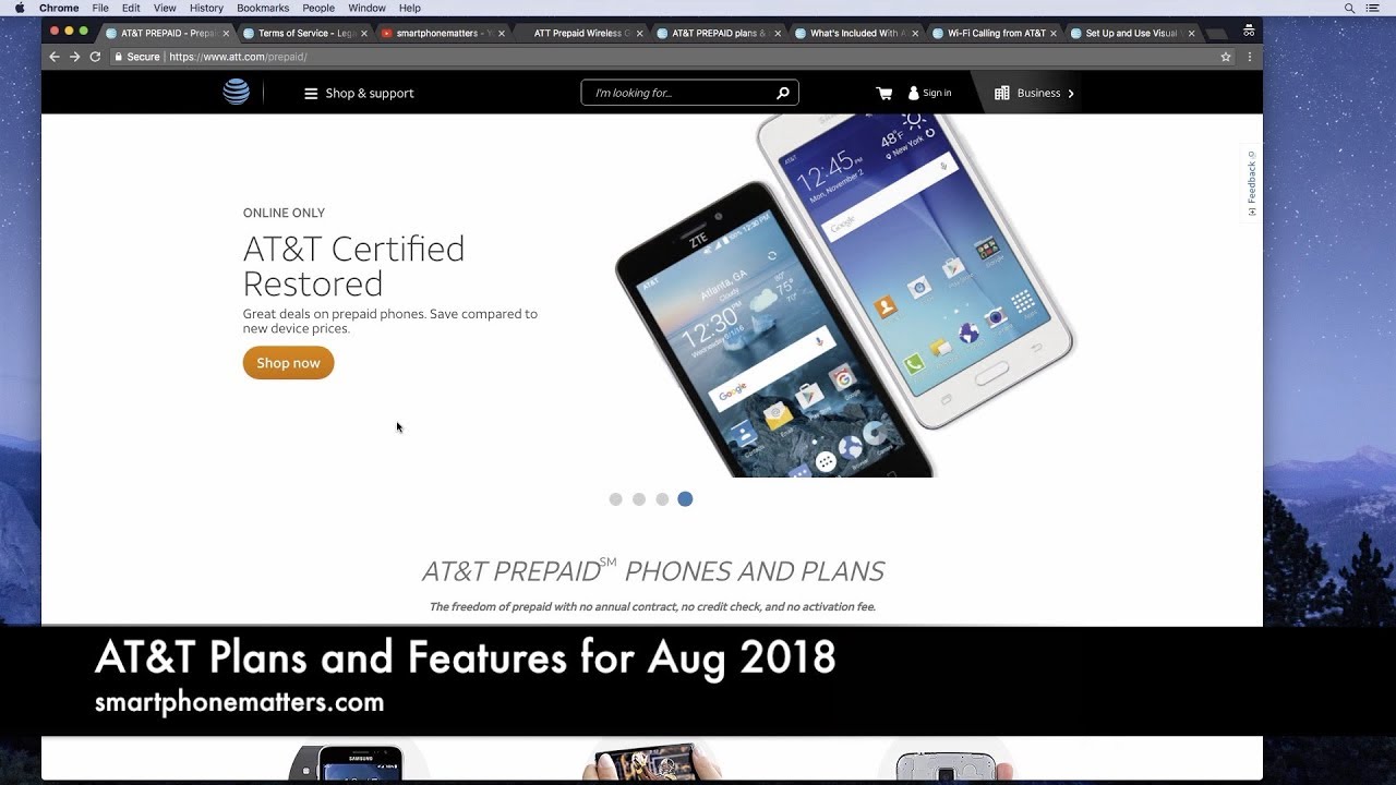 AT&T Plans and Features for Aug 2018 - YouTube