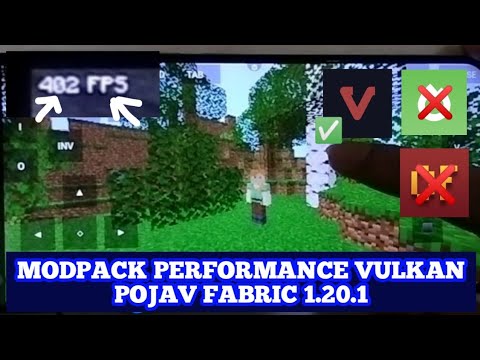 Vulkan Modpack MODPACK FPS PERFORMANCE VULKAN POJAV 1.20.1 - YouTube
