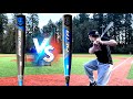 PRIME vs META - WHICH IS BETTER? Louisville Slugger Composite Showdown - BBCOR Baseball Bat Reviews