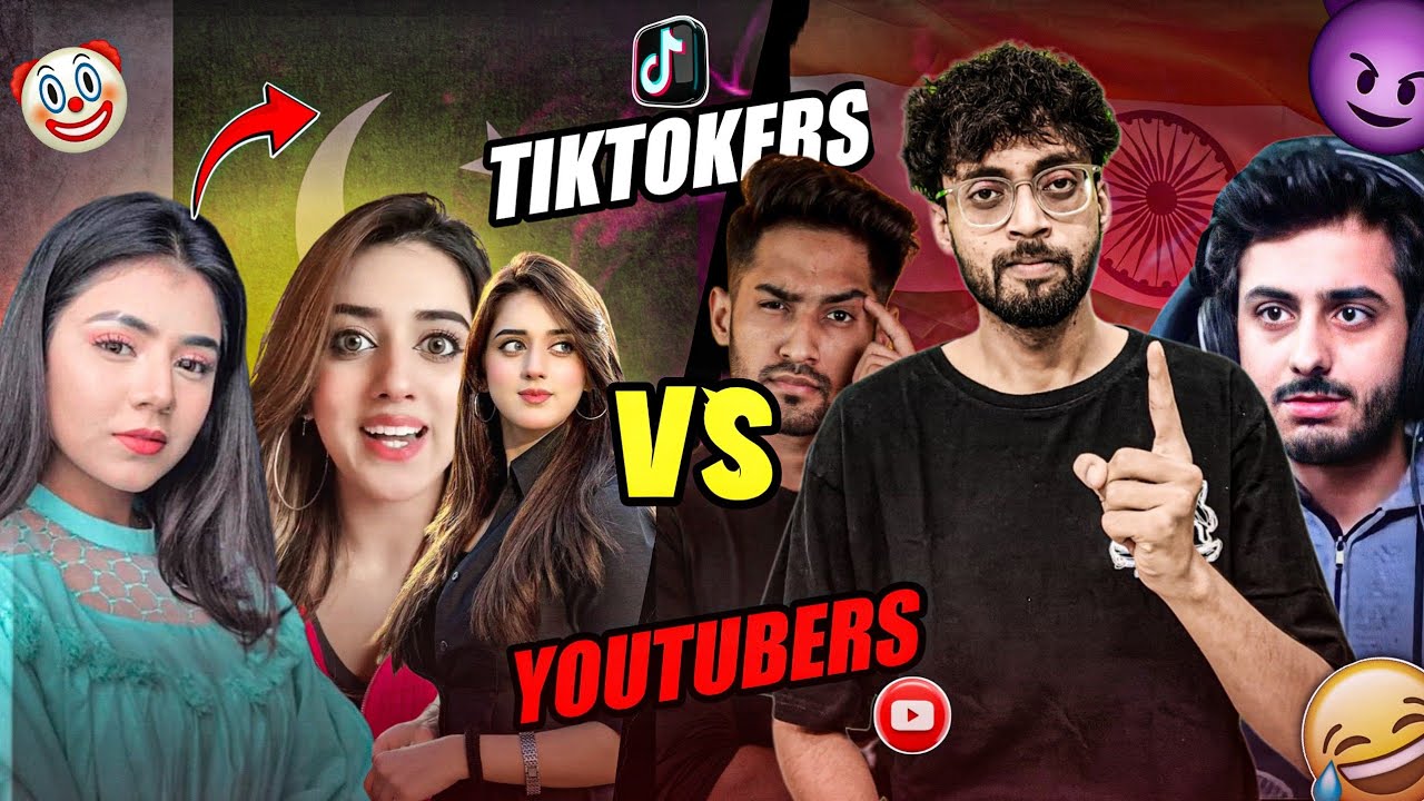 Pakistani TikTokers VS Indan Youtuber | Epic Roast By CLIMAX