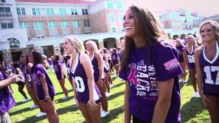 TCU "We Fight Back" Flash Mob for Komen