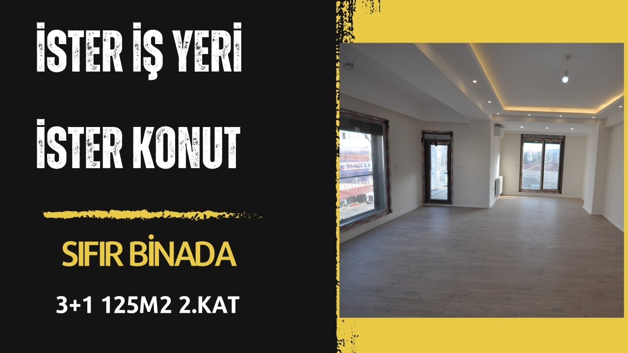 Bahçelievler Merkezde 3+1 SIFIR BİNADA Kapalı Otoparklı Daire