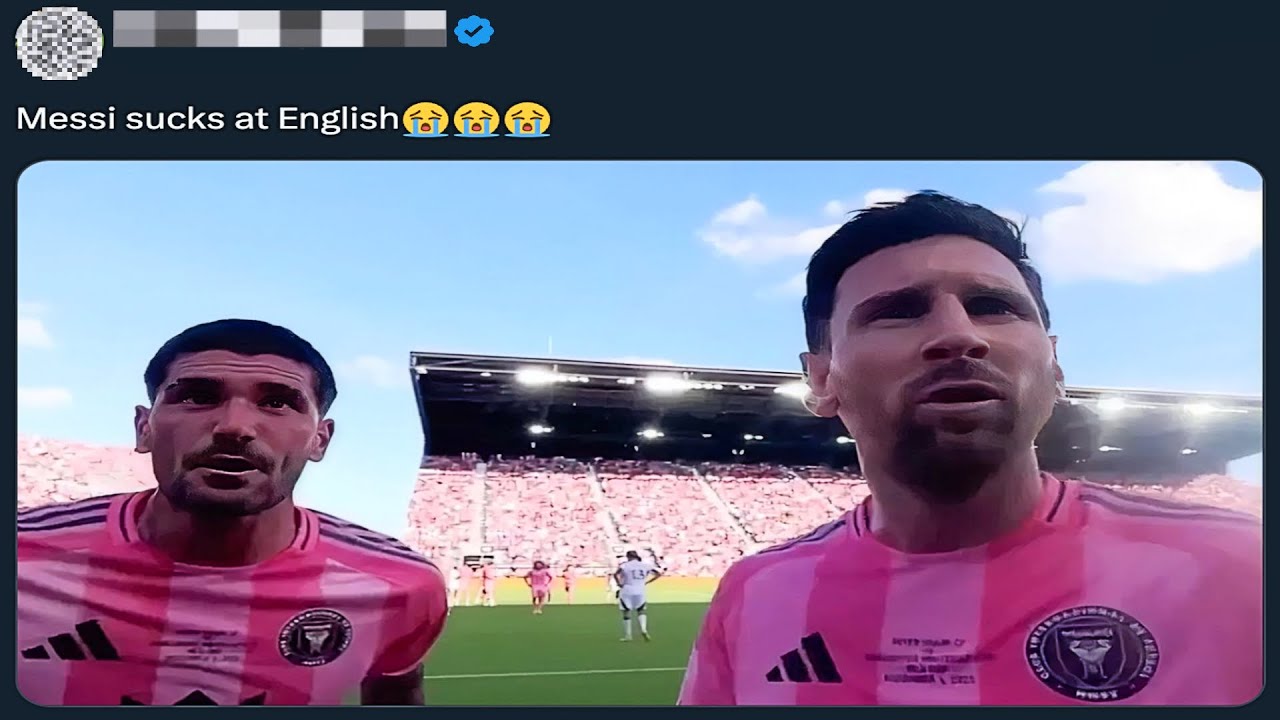 Messi Ref-Cam is Hilarious