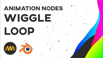 Blender 2.8+ Animation Nodes - Wiggle Loop  - Free Download + Tutorial #2