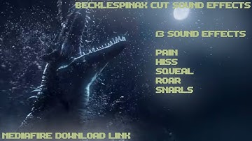 Jurassic world Chaos Theory Becklespinax Sounds/SFX (Download)