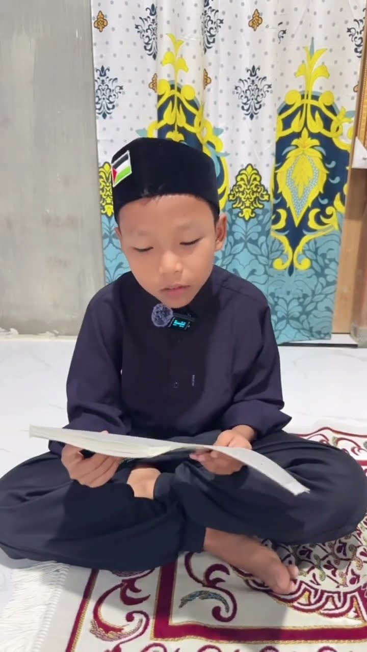Harus ngaji biar jadi anak yang soleh ????