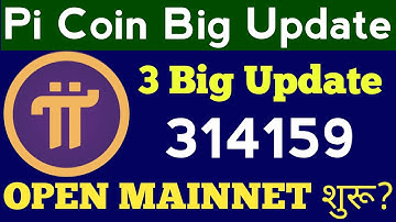 Pi Network 3 Big News | Pi Network | Pi Exchange | Pi Openmind | Pi ISO 20022 | #pinetworkupdate 