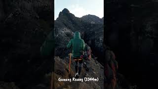 Cliff Walking Gunung Raung youtubeshorts
