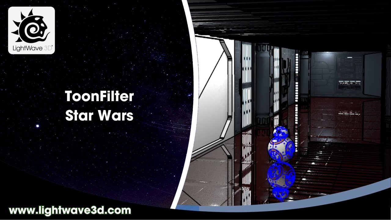 Lightwave 3D Intro to the ToonFilter - YouTube