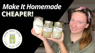 3 Make-Ahead Salad Dressing Mixes