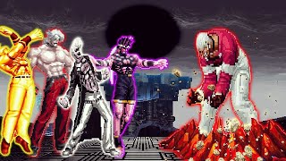 [KOF Mugen] Giant D. Yashiro Rhythm Vs Orochi Power Team