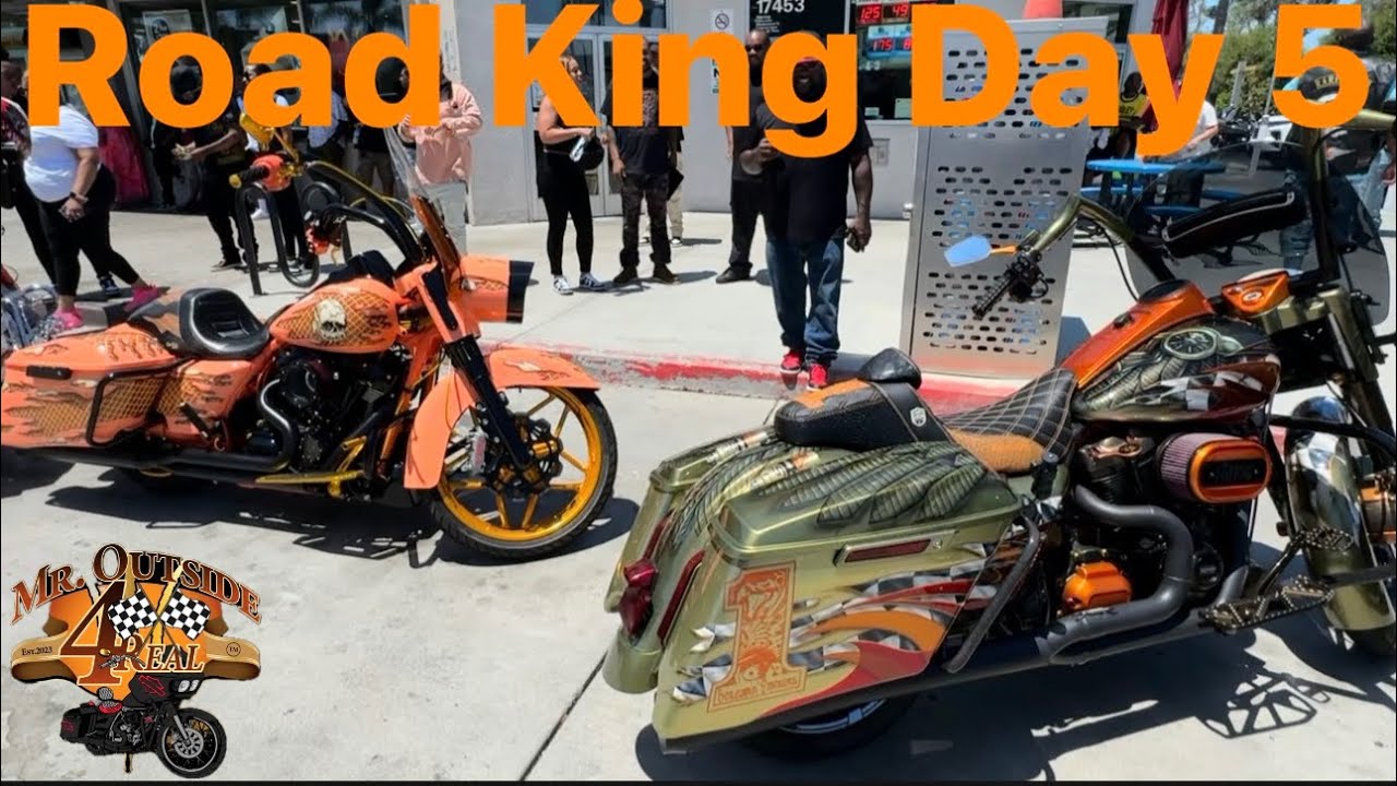Road King Day 5 Hosted By “On The Ground Clothing” #harleydavidson #burnout #bikelife #bike #vlog