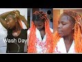 HOW TO:  Wash Day + Drying | Goddess Knotless Feed In Braids | Protective Style