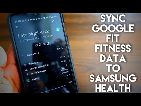 Sync Fitness Data between Google Fit and Samsung Health App.
