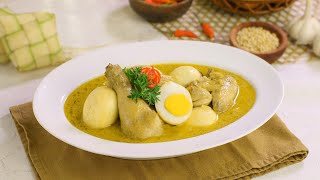 Chicken Egg Opor - Eid Menu Ideas