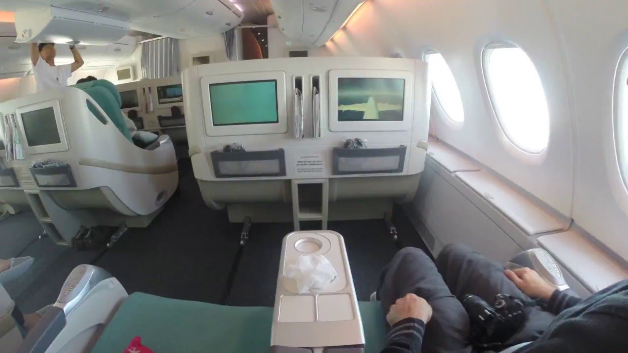 KE 18 - LAX-ICN - HL7622 - PRESTIGE CLASS TIMELAPSE