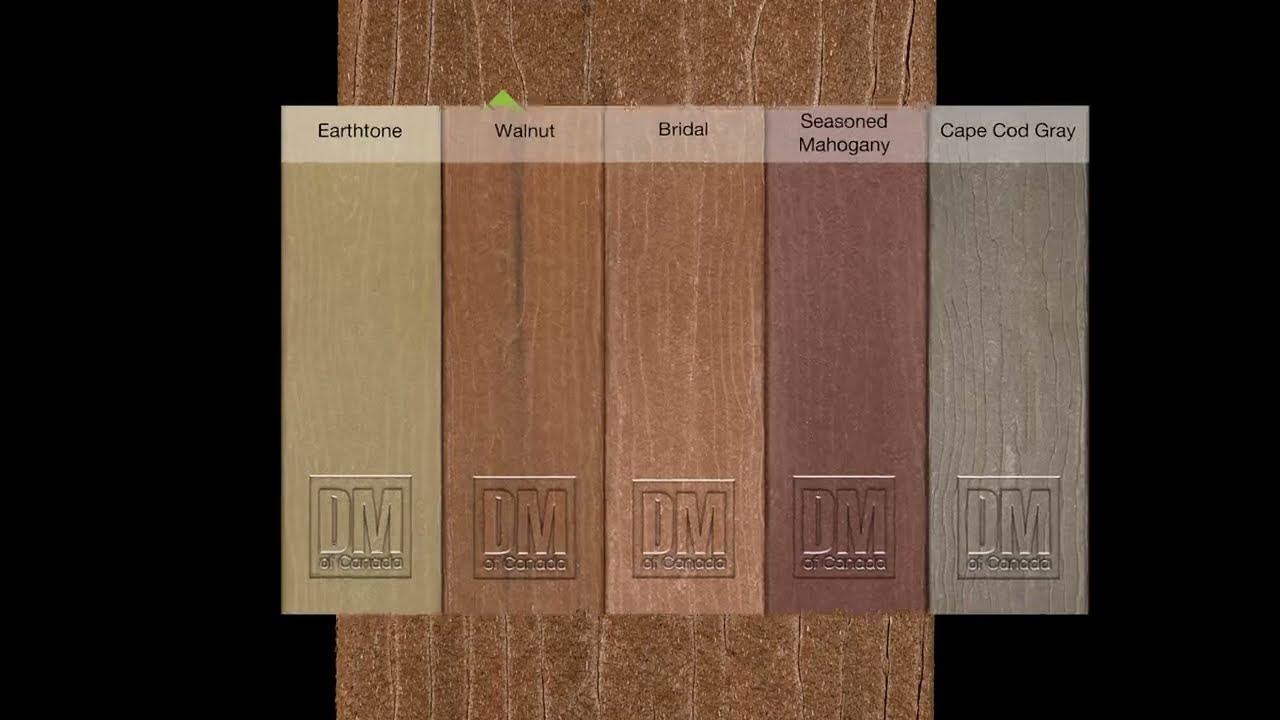 MoistureShield Composite Decking, Vantage Collection, Walnut Deck