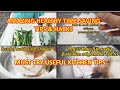 Simple  useful kitchen tips for stress free homemaking  amazing healthy time saving tips  hacks