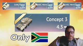 Grind South African Tech Tree 💀, But Using Only South African Tanks.