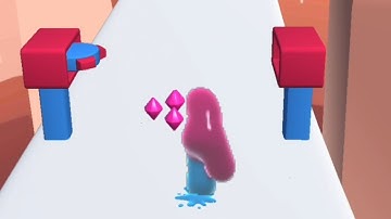 BLOB RUNNER 3D High Levels gameplay Android games (Levels 55-57)