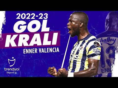 Gol Kralı Enner Valencia (2022-2023) | Tüm Goller | Trendyol Süper Lig