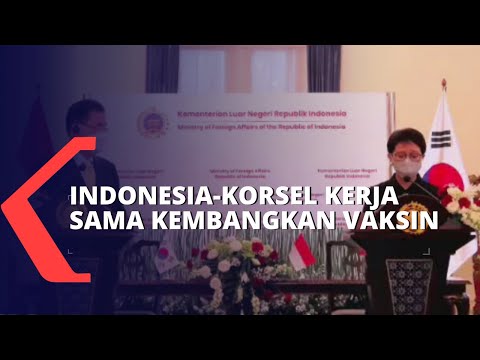 Indonesia-Korea Selatan Kerja Sama Kembangkan Vaksin dan Obat Covid-19