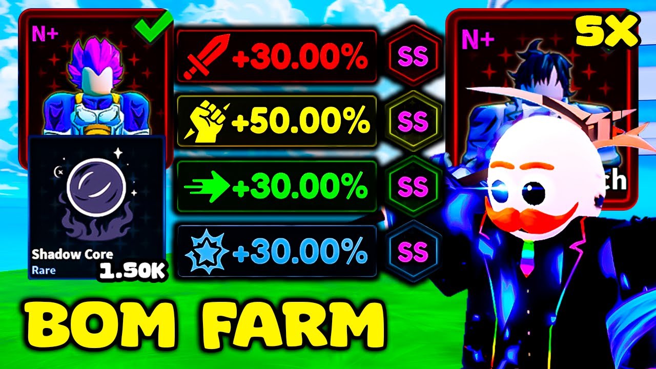MUITO DPS! FARM de SHADOW CORE pra MAXIMIZAR os STATS das SOMBRAS no ...