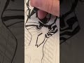 Inking Spider-Man (black suit) - #spiderman #symbiote #art #marvel #fanart