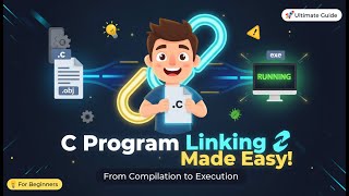 Linking in C Language Explained | From .obj to .exe File 🔧