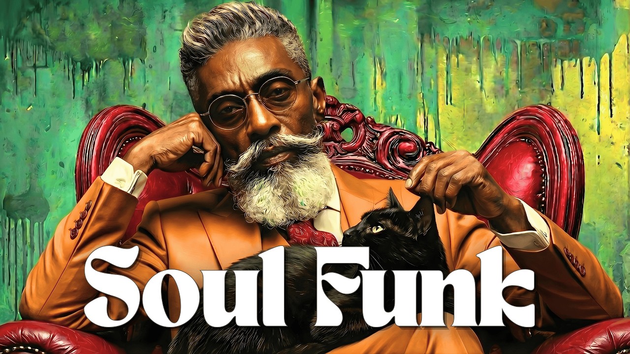🎨 Soul Funk Lounge Mix | Emerald Art Lounge • Slow Deep Groove